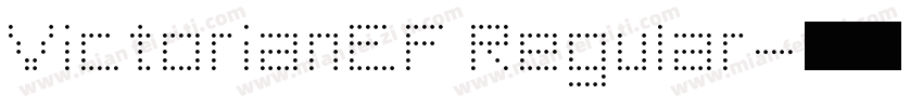 VictorianEF Regular字体转换